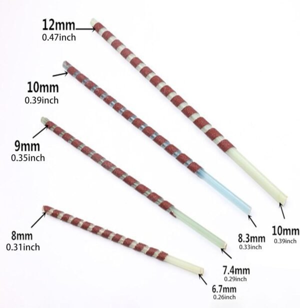 4X DIY Fishing Rod Building Tools 8/9/10/12mm Fishing Rod Grips Boring Tool Convenient EVA Cork Handle Reamer Tool Kit 4 61T PPmfngL. AC SL1500