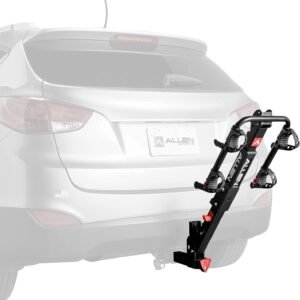 Allen Sports High Capacity Locking Premier 2-Bike Model for Electric Bikes, Model QR520EB, Black, (QR520-EB) - Image 5