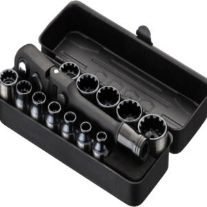 KESI Tool Torx Bit Set 77-Piece, Fully Armed Bits Ratchet Set with 13-Piece 1/4" Dr. Low Profile Sockets, 1/4" Dr 29-piece, and 35-piece Multi Function Bit Set - Image 6