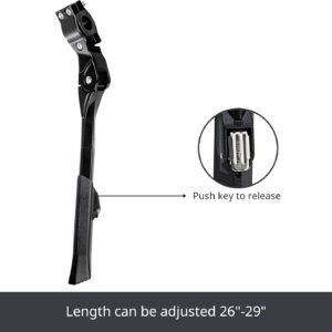 N+1 Adjustable Rear Side Kickstand for Mountain, eBike, Road, City & Heavy Bikes - 26"-29" Inch - Image 5
