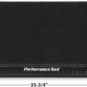 Performance Tool W88977 Neoprene Mat with Ruler and Reference Charts, Chemical Resistant, 16-Inch x 35.75-Inch, Protects Work Surface from Solvents and Oils - Image 5