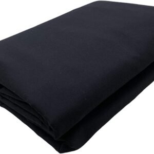 AK TRADING CO. Muslin Fabric/Textile - Draping Fabric - Black 10 Yards Medium Weight - 100% Cotton (60in. Wide) - Image 2