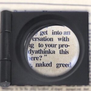 Three- Folding Magnifier with Scale 10X Magnifiation Optical Lens 28mm Three Packs Mini Pocket Magnifying Glass for Textile Jewelry Tool DIY Crafts - Image 8