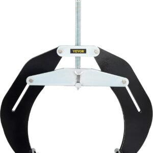 VEVOR Pipe Clamp, 5 to 12 in, High Strength Ultra Clamp with Quick Acting Screws, Steel Pipe Alignment Tool with Lightweight Design, Black - Image 9