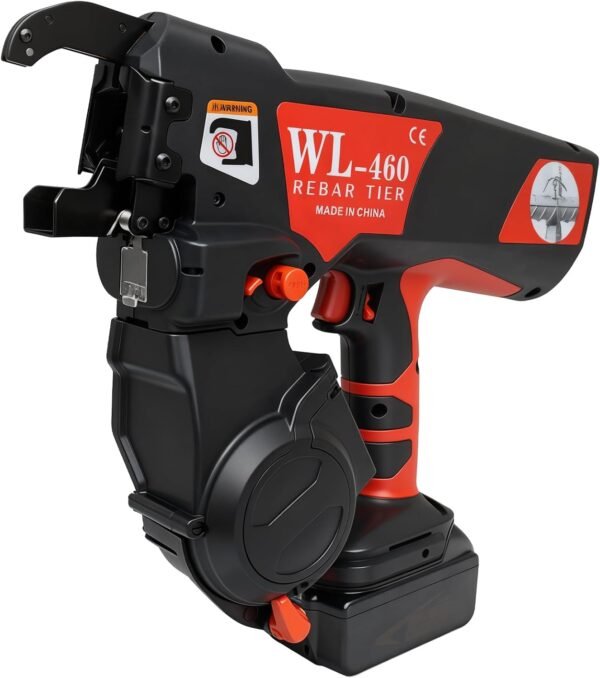 Automatic Twintier Rebar Tying Machine Rebar Tier Gun up to #7 x #7 with 19ga(1.0mm) Wire, 2 x 18V 5000mAh Battery Handheld Twintier Rebar Tying Tools 2 61muiCdVZKL. AC SL1500