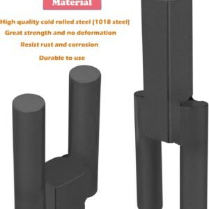 Blacksmith Hardy Anvil Tool 1" Hardy Turning Bending Forge Scrolling Twisting Tool Blacksmith Anvil Bending Fork 17 Blacksmith Hardy Anvil Tool 1" Hardy Turning Bending Forge Scrolling Twisting Tool Blacksmith Anvil Bending Fork - Image 7