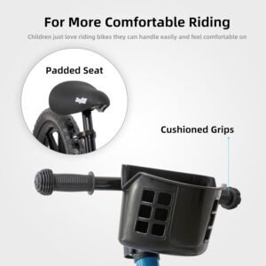 JOYSTAR 12/14 Inch Kids Balance Bike for 18months-5 Years Old Boys Girls, Lightweight Toddler Balance Bikes with Footrest and Handlebar Basket or Doll Seat 14 JOYSTAR 12/14 Inch Kids Balance Bike for 18months-5 Years Old Boys Girls, Lightweight Toddler Balance Bikes with Footrest and Handlebar Basket or Doll Seat - Image 4