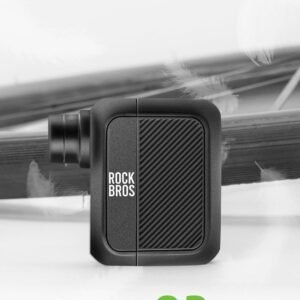 ROCKBROS Mini Bike Pump Portable Bike Tire Pump 100PSI Electric Bike Pump Mini Air Pump Tire Inflator Rechargeable with Presta Schrader Valve - Image 8