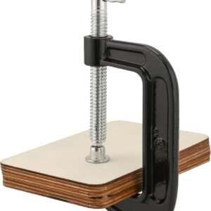 JEUIHAU 8 Piece 3 Inch C-Clamp Set, Heavy Duty C Clamp, Small C Clamps Set Cast Iron C Clamp for Woodworking, Welding, Metal Workpiece, Carpentry, DIY, Black - Image 6