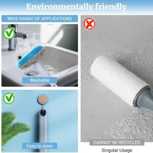 4 in 1 Multifunctional Reusable Pet Hair Remover Brush,Dog & Cat Hair Remover Tool for Couch,Bedding & Carpet,Washable Fur Remover with Dual-Sided Cleaning Brush - Image 7