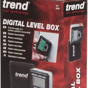 Trend Digital Level Box and Angle Finder (Magnetic Base & LCD Display) for Woodworking and Accurate Table/Miter Saw Angle Setting, Black, DLB - Image 5