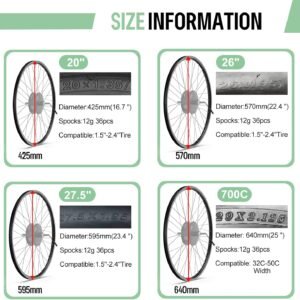 BAFANG 48V 500W/750W Rear Hub Motor Kit - Ebike Conversion Kit for 20"/26"/27.5"/700C Wheels (29er Compatible) with Display & Battery Options | Electric Bike Motor Wheel Kit for Mountain/City Bikes - Image 5