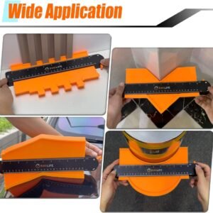 TOOLIFE Contour Gauge,Christmas Gifts for Men Dad Husband,Woodworking Tools for Flooring Carpentry, Stocking Stuffers for Him, Anniversary Birthday ideas, Shape Duplicator Cool Gadgets(10Inch) - Image 4