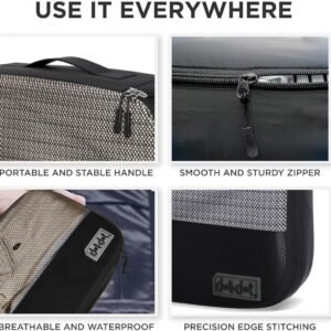 Large Packing Cubes for Travel - 5pc Large Size Travel Packing Cubes for Suitcases - Lightweight Luggage Organizer Bags 11 Large Packing Cubes for Travel - 5pc Large Size Travel Packing Cubes for Suitcases - Lightweight Luggage Organizer Bags - Image 3