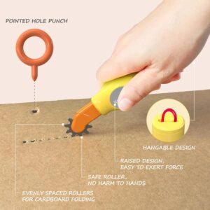 Cardboard Cutter for Kids – 132 PCS Upcycled Cardboard Construction Tool Kit & STEM Educational Toys for Family & Team Projects – Creative Building Kit for Boys & Girls Ages 5+ - Image 5