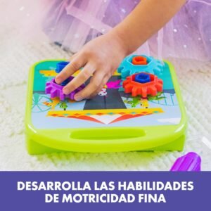 Educational Insights Design & Drill Gears Workshop - Construction Toys & Toddler Tools, Kids Tool Set with Real Electric Drill Toy, Take Apart STEM Set, Building Kits and Gifts for Ages 3+ - Image 4