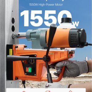 VEVOR Mag Drill Press, 1550W 2" Boring Diameter, 2922lbf Power Magnetic Drill, 500 PRM, 10-Speed, Electric Drilling Machine for Metal Surface, Industrial and Home Improvement 15 VEVOR Mag Drill Press, 1550W 2" Boring Diameter, 2922lbf Power Magnetic Drill, 500 PRM, 10-Speed, Electric Drilling Machine for Metal Surface, Industrial and Home Improvement - Image 3