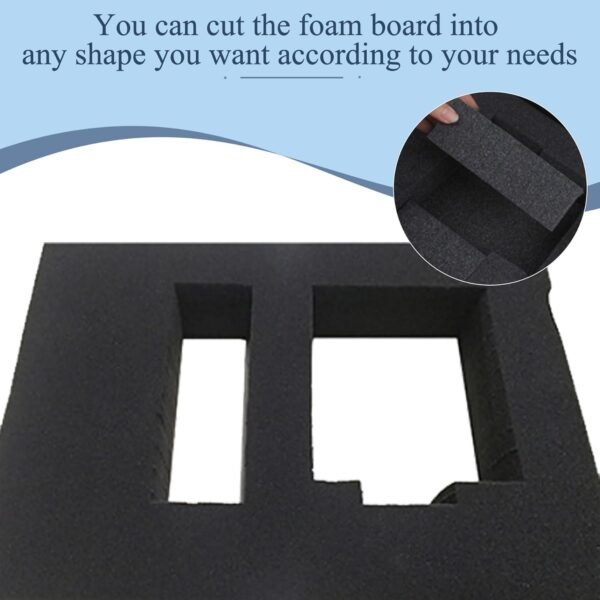 16" x 12" Pick and Pluck Foam Inserts for Tool Box – 8 Pack High-Density Polyurethane Foam Sheets (4×0.4in + 4×0.8in), Customizable Toolbox Padding for Equipment, Tools, Cameras & Cases 4 717F9+F51iL. AC SL1500