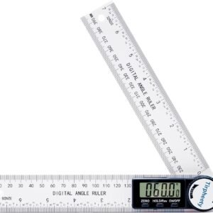 Digital Angle Finder Protractor, 3rd Generation Quick Display Angle Gauge Ruler, 7-Inch (200mm) Professional Measuring Tool for Woodworking, Carpentry, and Construction 11 Digital Angle Finder Protractor, 3rd Generation Quick Display Angle Gauge Ruler, 7-Inch (200mm) Professional Measuring Tool for Woodworking, Carpentry, and Construction - Image 2