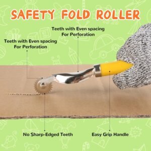 Cardboard Cutting Tools for Kids with Storage box,Safe DIY Cutter,148 PCS Construction Kit for Family & Team Activities,Creative Educational Toys Gift for Boys and Girls,5 6 7 9,Building Set,Ageds 4+ 16 Cardboard Cutting Tools for Kids with Storage box,Safe DIY Cutter,148 PCS Construction Kit for Family & Team Activities,Creative Educational Toys Gift for Boys and Girls,5 6 7 9,Building Set,Ageds 4+ - Image 8