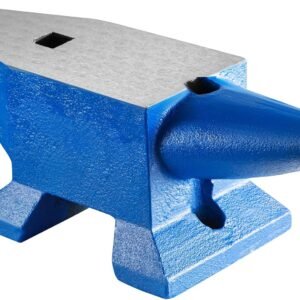 Happybuy Single Horn Anvil 22Lbs Steel Anvil Blacksmith for Sale Forge Steel Tools W/Round And Square Hole and Equipment Anvil Rugged Blacksmith Jewelers Durable and Robust Metalsmith Tool - Image 10