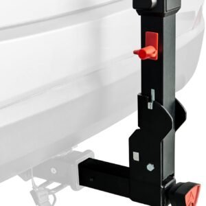 Allen Sports High Capacity Locking Premier 2-Bike Model for Electric Bikes, Model QR520EB, Black, (QR520-EB) - Image 8