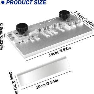 Photo Etched Parts Bender Metal Etching Sheet Bender Bench Vise Scale Military Model Hobby Craft Building Tool for Model Tools Hobby Accessories DIY Tool(4553) - Image 3