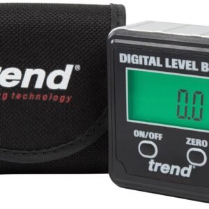 Trend Digital Level Box and Angle Finder (Magnetic Base & LCD Display) for Woodworking and Accurate Table/Miter Saw Angle Setting, Black, DLB - Image 4