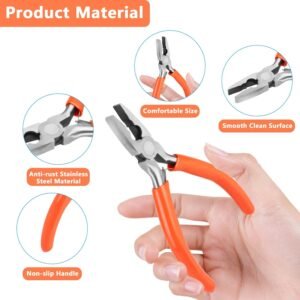 Cutting pliers,Wire Jewelry Making Tools,jewelry making industrial and mechanical maintenance and household appliance fixes. - Image 5