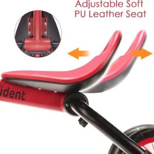 YGJT 4 in 1 Tricycle for Toddlers Age 2-5, Folding Toddler Bike Kids Trike Tricycles with Adjustable Seat and Removable Pedal, Baby Balance Bike Ride-on Toys Gift for Baby Boys Girls Birthday 15 YGJT 4 in 1 Tricycle for Toddlers Age 2-5, Folding Toddler Bike Kids Trike Tricycles with Adjustable Seat and Removable Pedal, Baby Balance Bike Ride-on Toys Gift for Baby Boys Girls Birthday - Image 5