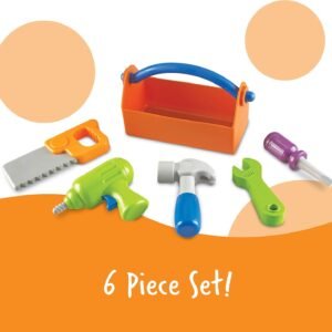 Learning Resources New Sprouts Fix It!, Fine Motor, Pretend Play Toy Tool Set, 6 Piece, Ages 2+ - Image 3