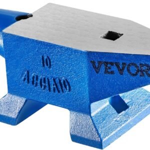 Happybuy Single Horn Anvil 22Lbs Steel Anvil Blacksmith for Sale Forge Steel Tools W/Round And Square Hole and Equipment Anvil Rugged Blacksmith Jewelers Durable and Robust Metalsmith Tool - Image 9