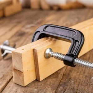 JEUIHAU 8 Piece 3 Inch C-Clamp Set, Heavy Duty C Clamp, Small C Clamps Set Cast Iron C Clamp for Woodworking, Welding, Metal Workpiece, Carpentry, DIY, Black - Image 7