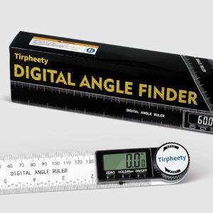 Digital Angle Finder Protractor, 3rd Generation Quick Display Angle Gauge Ruler, 7-Inch (200mm) Professional Measuring Tool for Woodworking, Carpentry, and Construction 18 Digital Angle Finder Protractor, 3rd Generation Quick Display Angle Gauge Ruler, 7-Inch (200mm) Professional Measuring Tool for Woodworking, Carpentry, and Construction - Image 9