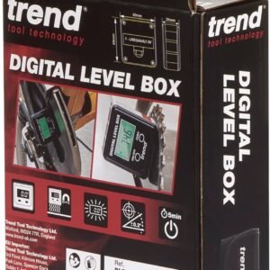 Trend Digital Level Box and Angle Finder (Magnetic Base & LCD Display) for Woodworking and Accurate Table/Miter Saw Angle Setting, Black, DLB - Image 6
