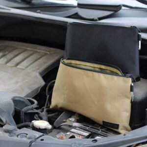 COREFLEX Premium Tool Pouch Zipper Bag, Small Tool Bag, Multipurpose Storage pouch, Heavy duty Flat Bottom Tool bag with YKK Zipper (3 pack Large 12inch) - Image 8