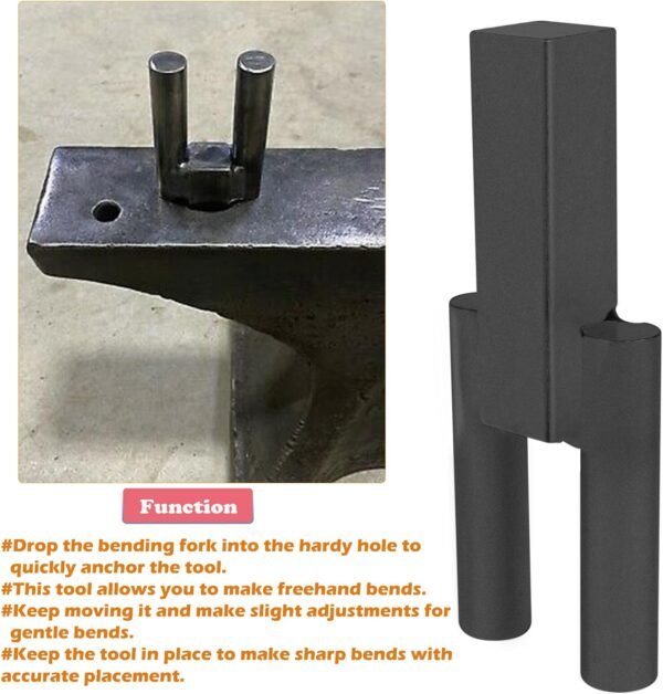 Blacksmith Hardy Anvil Tool 1" Hardy Turning Bending Forge Scrolling Twisting Tool Blacksmith Anvil Bending Fork 5 71iDhB6Ri8L. AC SL1500