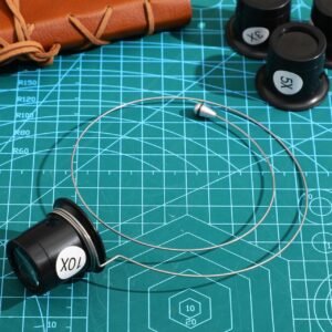 Jewelers Portable Monocular Magnifier Magnifying Glass Eye Loop Magnifier Lens Watch Jewelry Experimental Repair Tool for Textile Optical Circuit Coins 20 Jewelers Portable Monocular Magnifier Magnifying Glass Eye Loop Magnifier Lens Watch Jewelry Experimental Repair Tool for Textile Optical Circuit Coins - Image 10