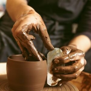 10 Pcs Steel Pottery Tools Ribs, Stainless Steel Serrated Scraper Crafts Tool Ceramics Sculpting Tools Kits Sculpture Modeling Clay Cutter Scraper for Sculpting Texturing Artists Modeling Potter - Image 5