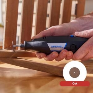 Dremel 3100-1/15 Variable Speed Rotary Tool Kit- 1 Attachment and 15 Accessories, Ideal for a Variety of Crafting and DIY Projects- Cutting, Sanding, Grinding, Polishing, Drilling, and Engraving - Image 6