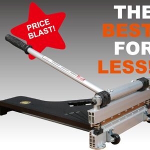 13" Laminate Floor Cutter, Vinyl Floor Cutter - Meet Multi-Angle/Length Cutting, A Flooring Tool also Cuts-Engineered Wood Floor, LVP, VCT, SPC, WPC, Long Life HSS Blade Mounted! - Image 4