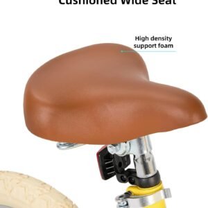 JOYSTAR Girls Bike for 2-12 Years Old Toddlers and Kids, 12" 14" 16" 18“ 20" Retro Style Kids Bike with Training Wheels, 18 20 Inch Children Bicycle with Kickstand - Image 5