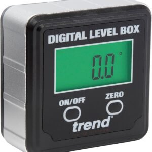 Trend Digital Level Box and Angle Finder (Magnetic Base & LCD Display) for Woodworking and Accurate Table/Miter Saw Angle Setting, Black, DLB - Image 3