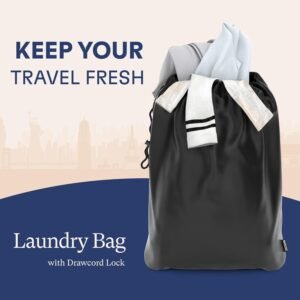 Shacke Premium 5 Packing Cubes Set - Lightweight Mesh Travel Luggage Organizers with Laundry Bag, 5-Piece Suitcase Storage System (Orchid Purple) - Image 7