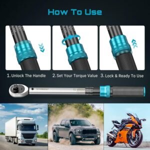 Seesii Digital Torque Wrench 1/2" Drive (217 N·m) 19 Seesii Digital Torque Wrench 1/2" Drive (217 N·m) - Image 9