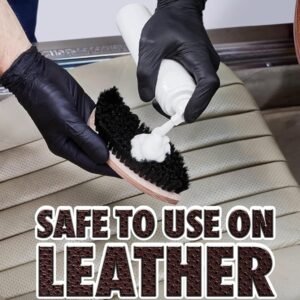 SONAX Textile & Leather Brush | Professional Interior Cleaning Brush for Fabric Upholstery Alcantara & Leather Surfaces | Durable, Ergonomic Car Detailing Tool | 416741 - Image 5