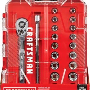 CRAFTSMAN Mechanics Tool Set, 1/4 Inch Drive, 20 Piece (CMMT12108) - Image 6