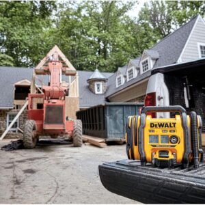 DEWALT Tire Inflator Portable Air Compressor 20V MAX, Car Air Pump with Automatic Shut Off, LED Light, Tool Only (DCC020IB) - Image 9