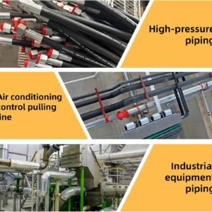 FS-7842A Hydraulic Hose Crimper Kit - 8T Handheld Crimping Tool w/Quick-Lock Dies, 7 Molds for Auto A/C, HVAC & Industrial Piping (3/8"-7/8") - Image 8