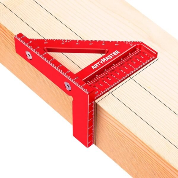 Mini 3D Multi-Angle Measuring Square Ruler, WT102C High Precision Hole Scribing Woodworking Tools, 0-90° Aluminum Alloy Carpenter Square Metric Wood Working Tools 2 81Tqq4GYqLL. SL1500